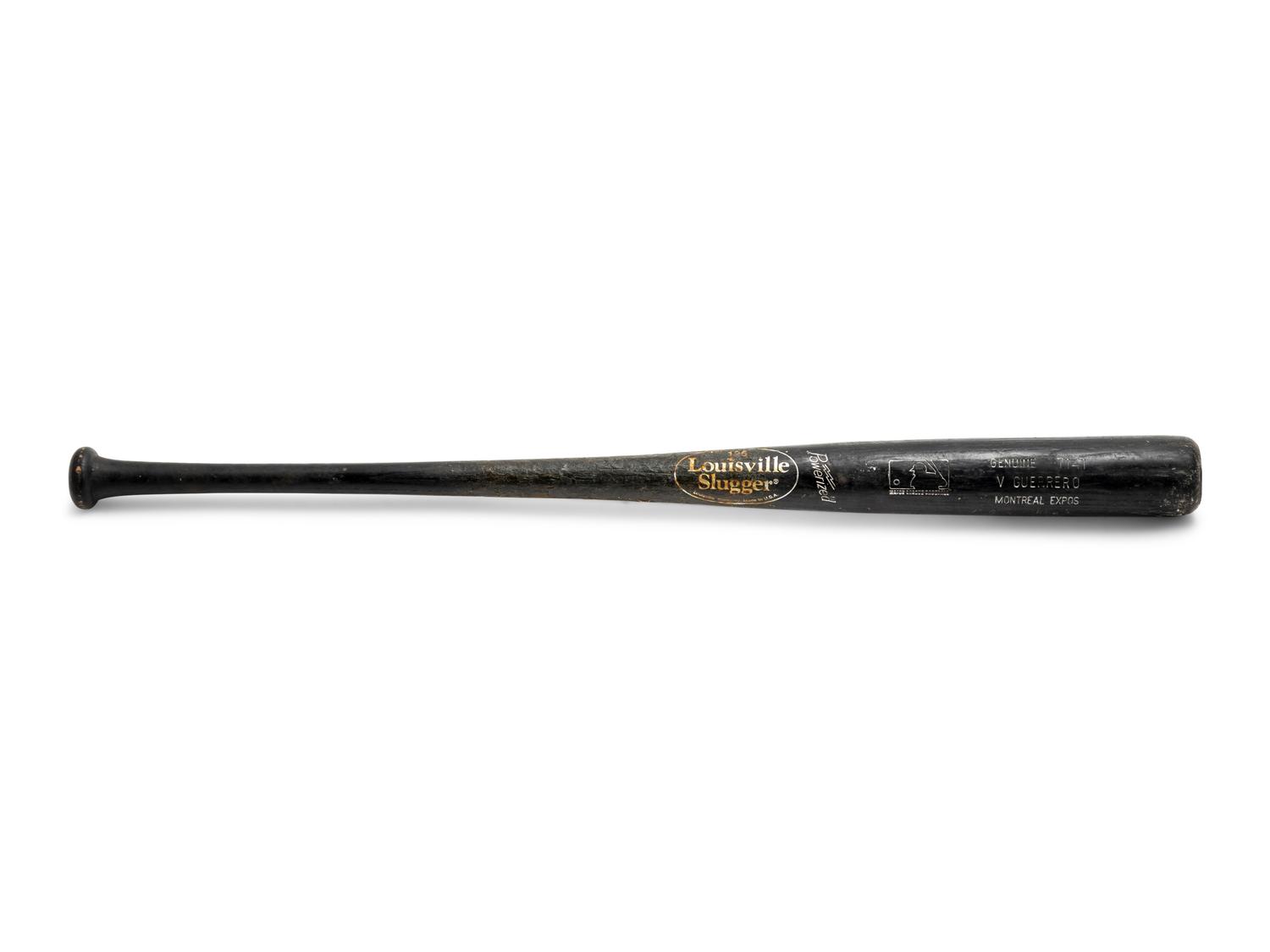 A Vladimir Guerrero Game Used Bat,