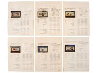 [ADVERTISING]. Extensive collection of outdoor advertising survey reports and historical billboard images from the "Golden Age of Advertising."
