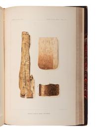 [NATIVE AMERICANS - ETHNOLOGY]. A group of ethnology reports and books regarding the Ojibwe, Sioux, and broad studies of tribes in North and South America, comprising: