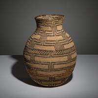 Apache Polychrome Basketry Olla