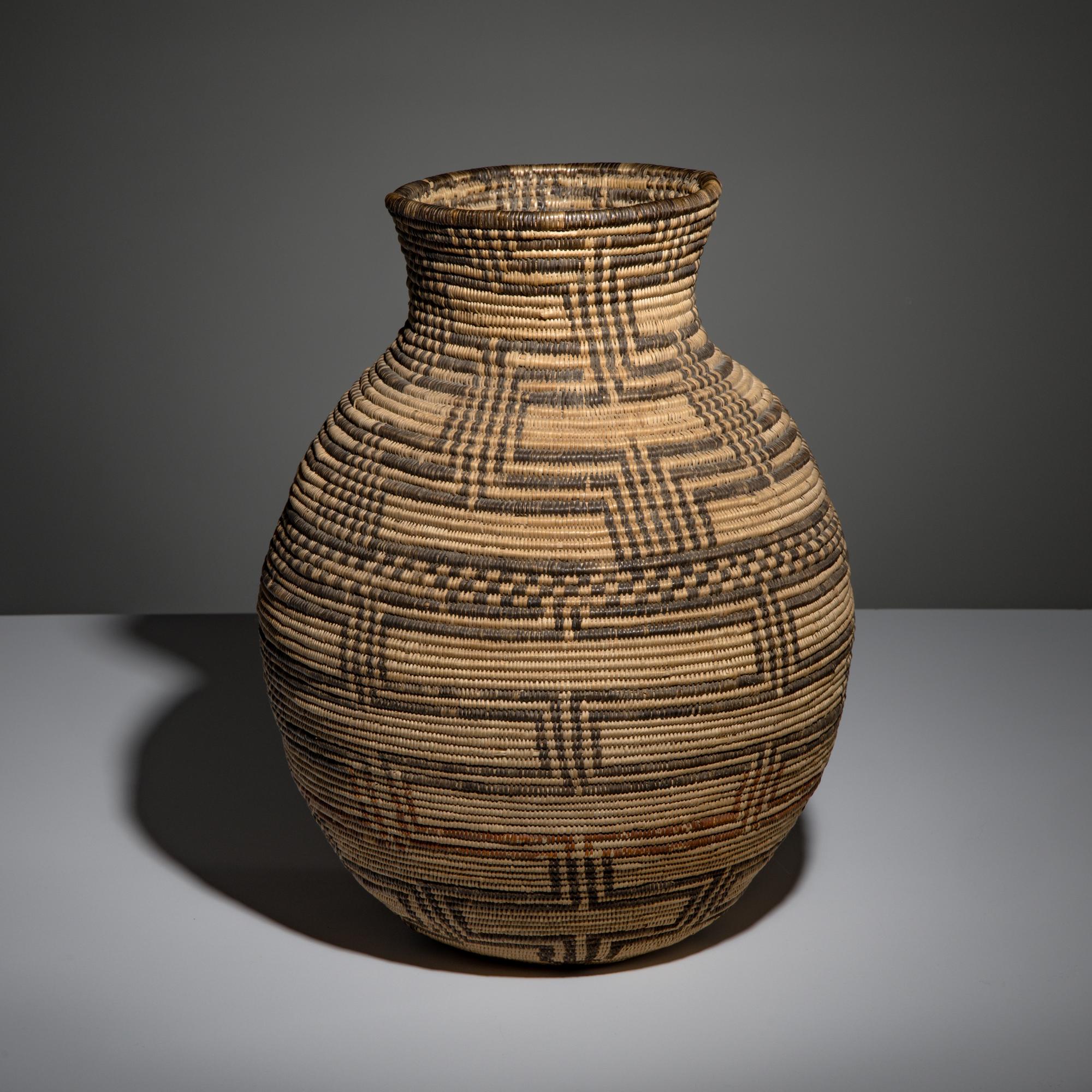 Apache Polychrome Basketry Olla