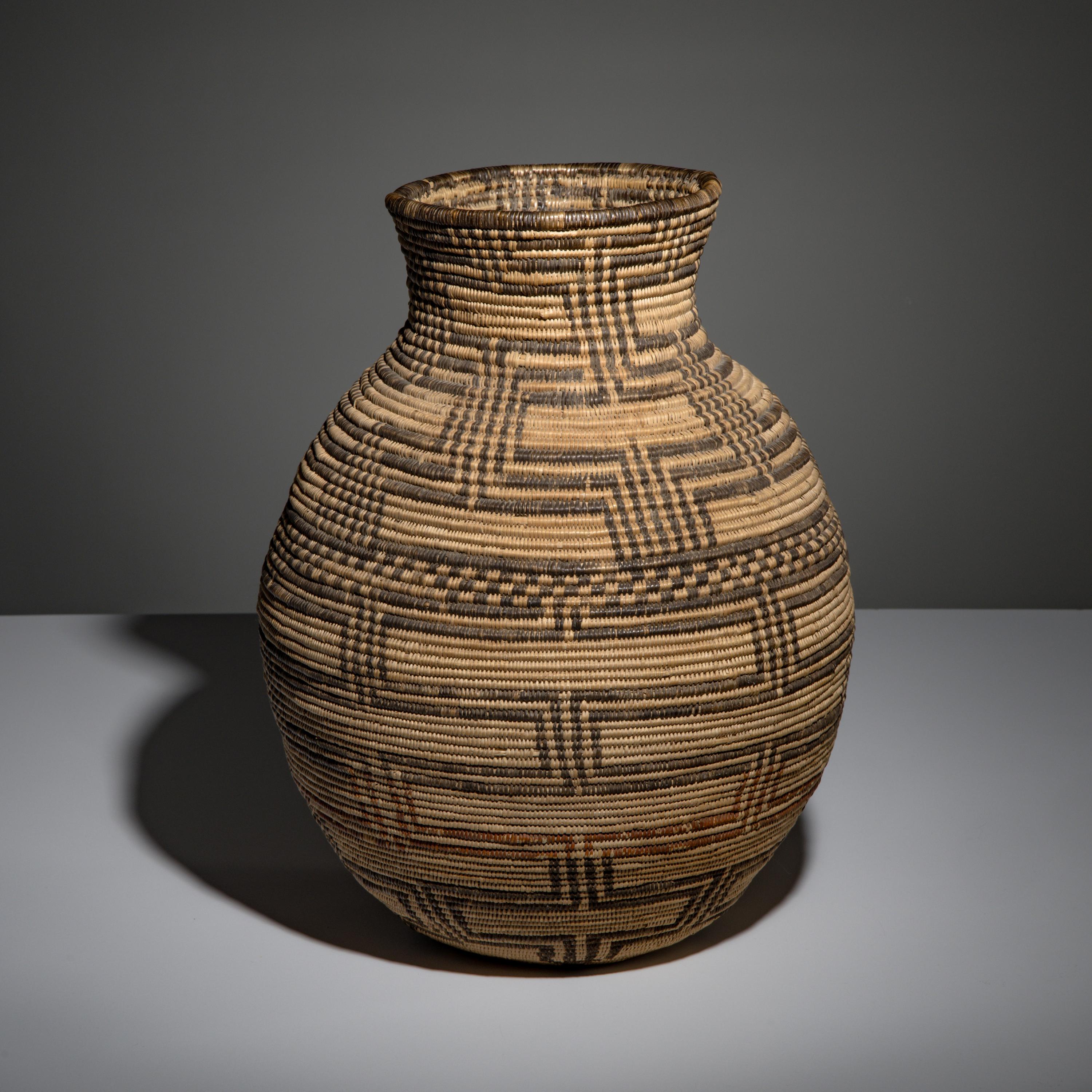 Apache Polychrome Basketry Olla