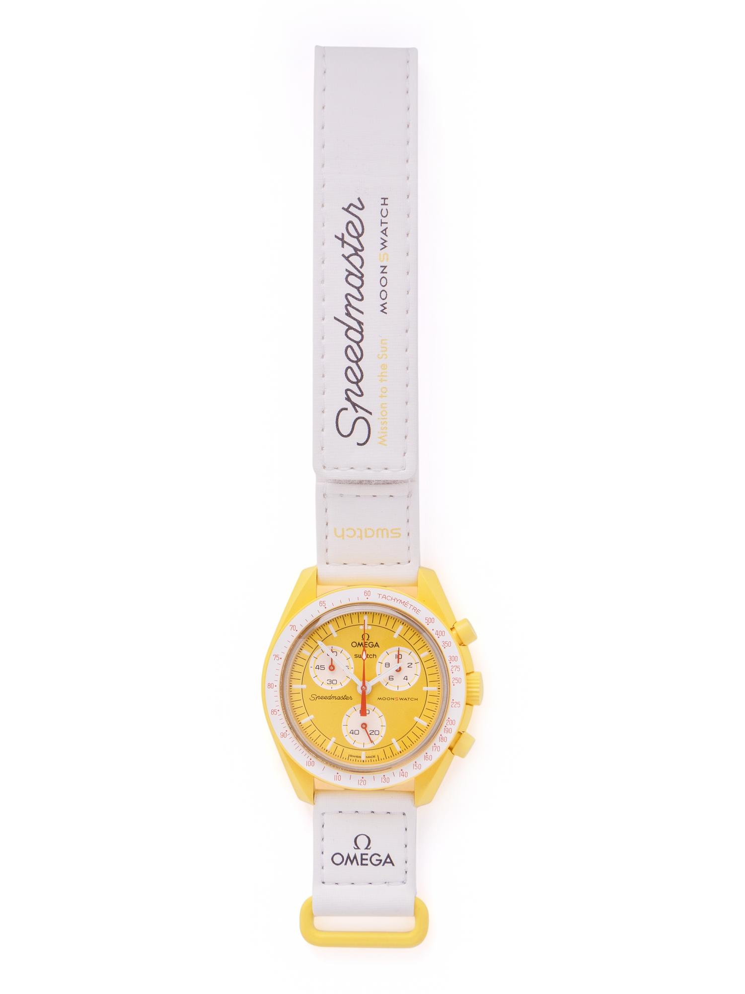 OMEGA X SWATCH, BIOCERAMIC MOONSWATCH ‘MISSION TO THE SUN’ CHRONOGRAPH WRISTWATCH