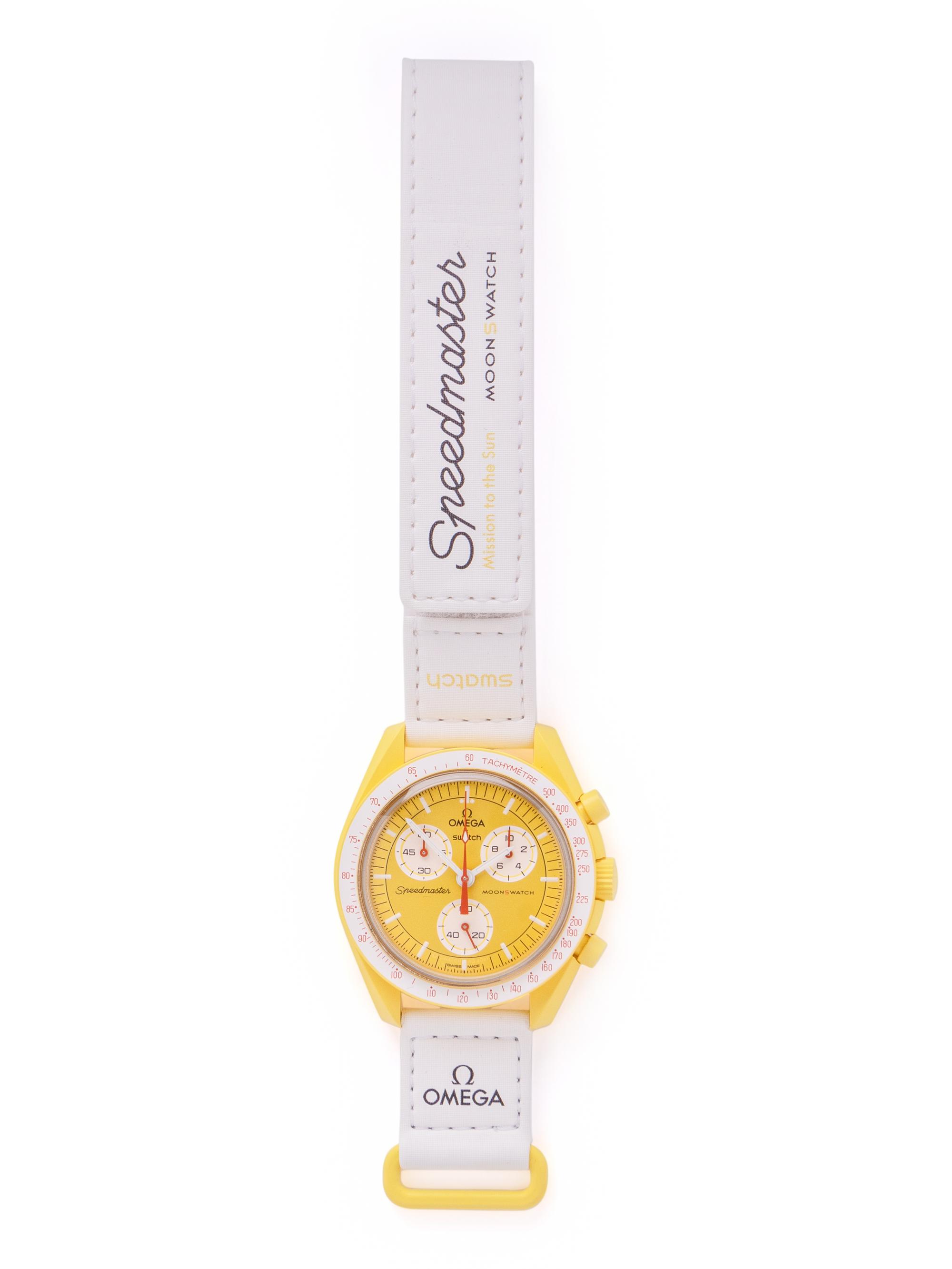 OMEGA X SWATCH, BIOCERAMIC MOONSWATCH ‘MISSION TO THE SUN’ CHRONOGRAPH WRISTWATCH