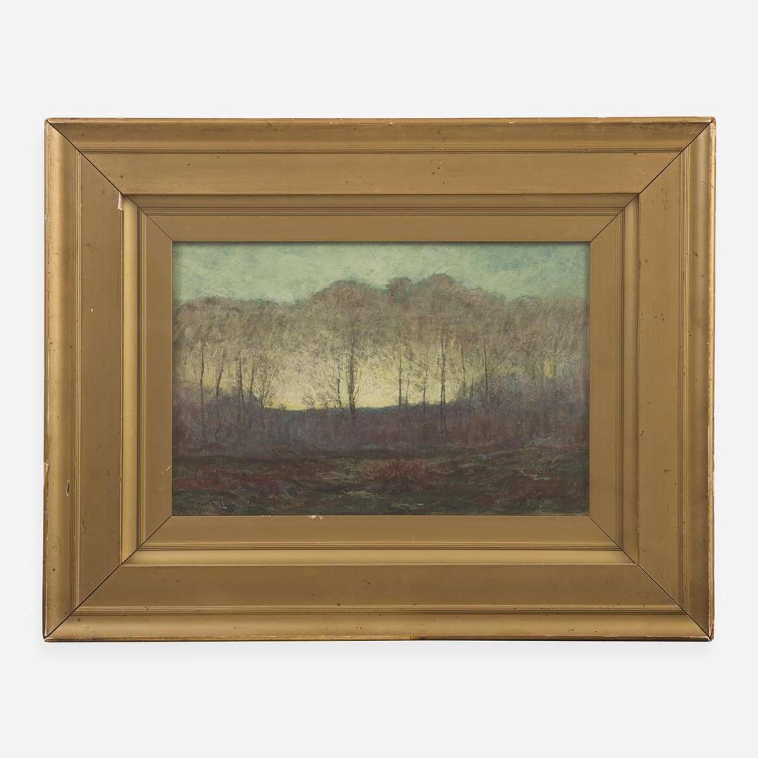 Dwight William Tryon (American, 1849-1925) Autumn Glow