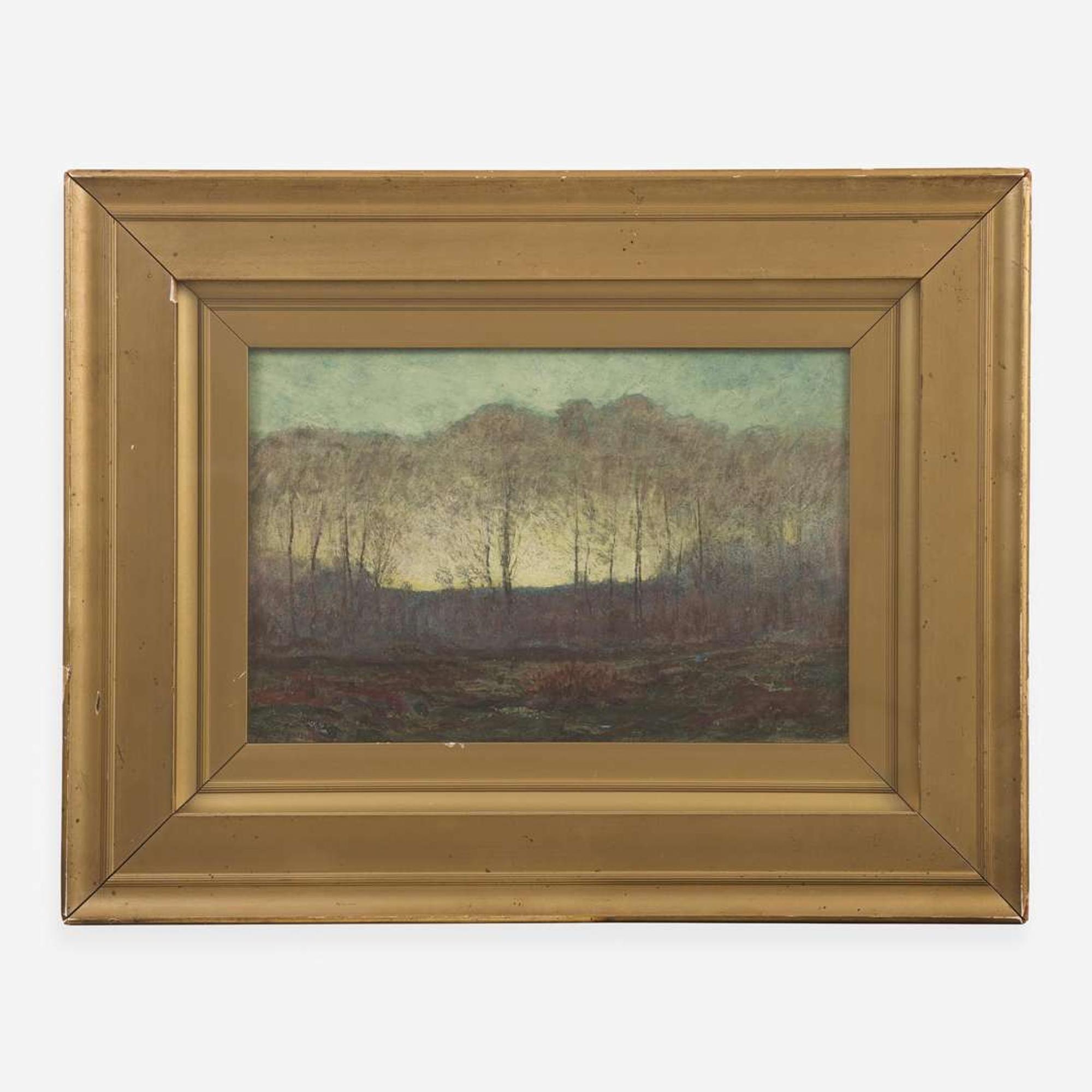 Dwight William Tryon (American, 1849-1925) Autumn Glow
