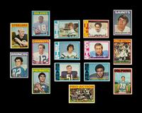 A Complete Run of Series One and Series Two 1972 Topps Football Cards Including Roger Staubach Rookie Card (263/263)