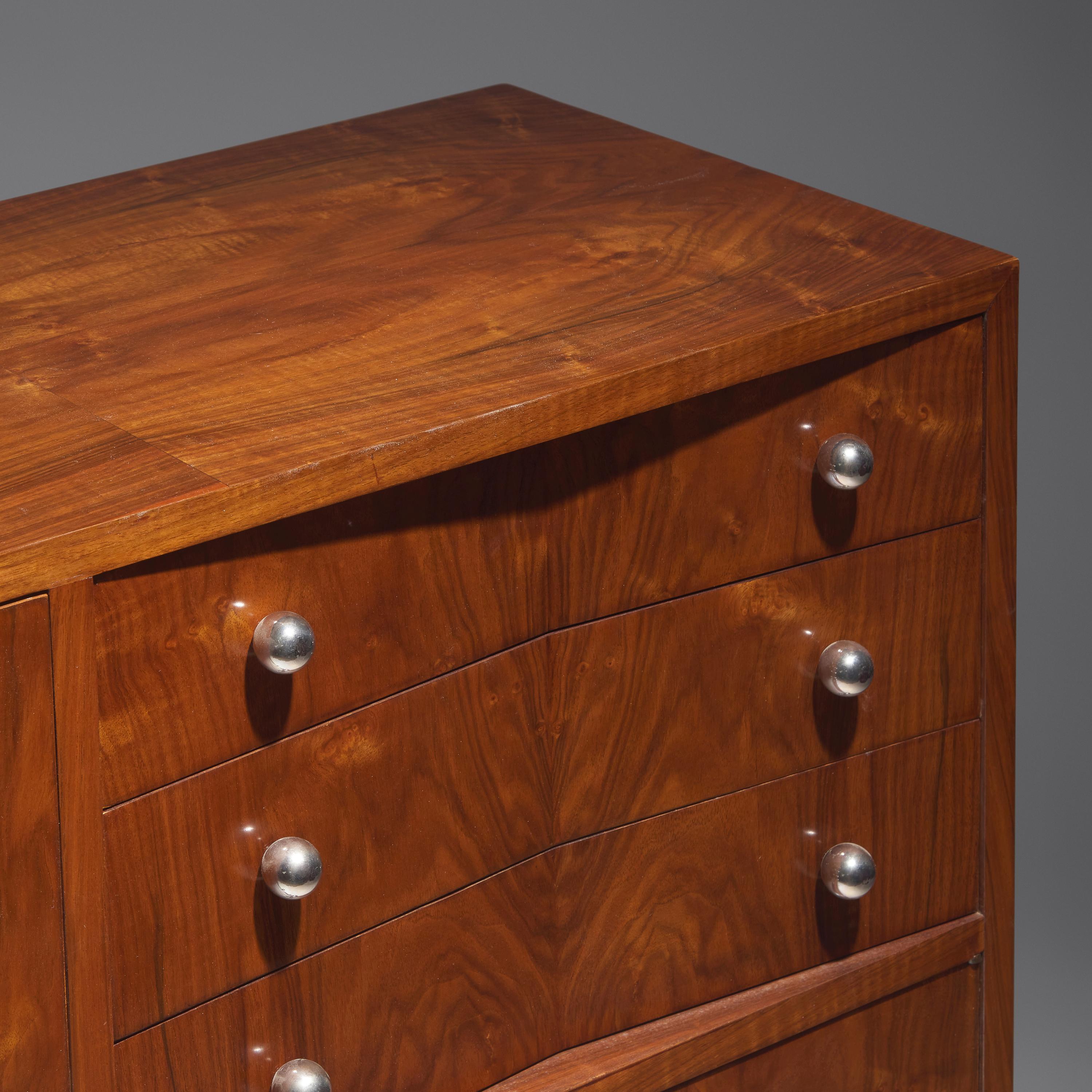 Louis Sognot (French, 1892–1970) — French Art Deco Modernist Cabinet, c. 1930