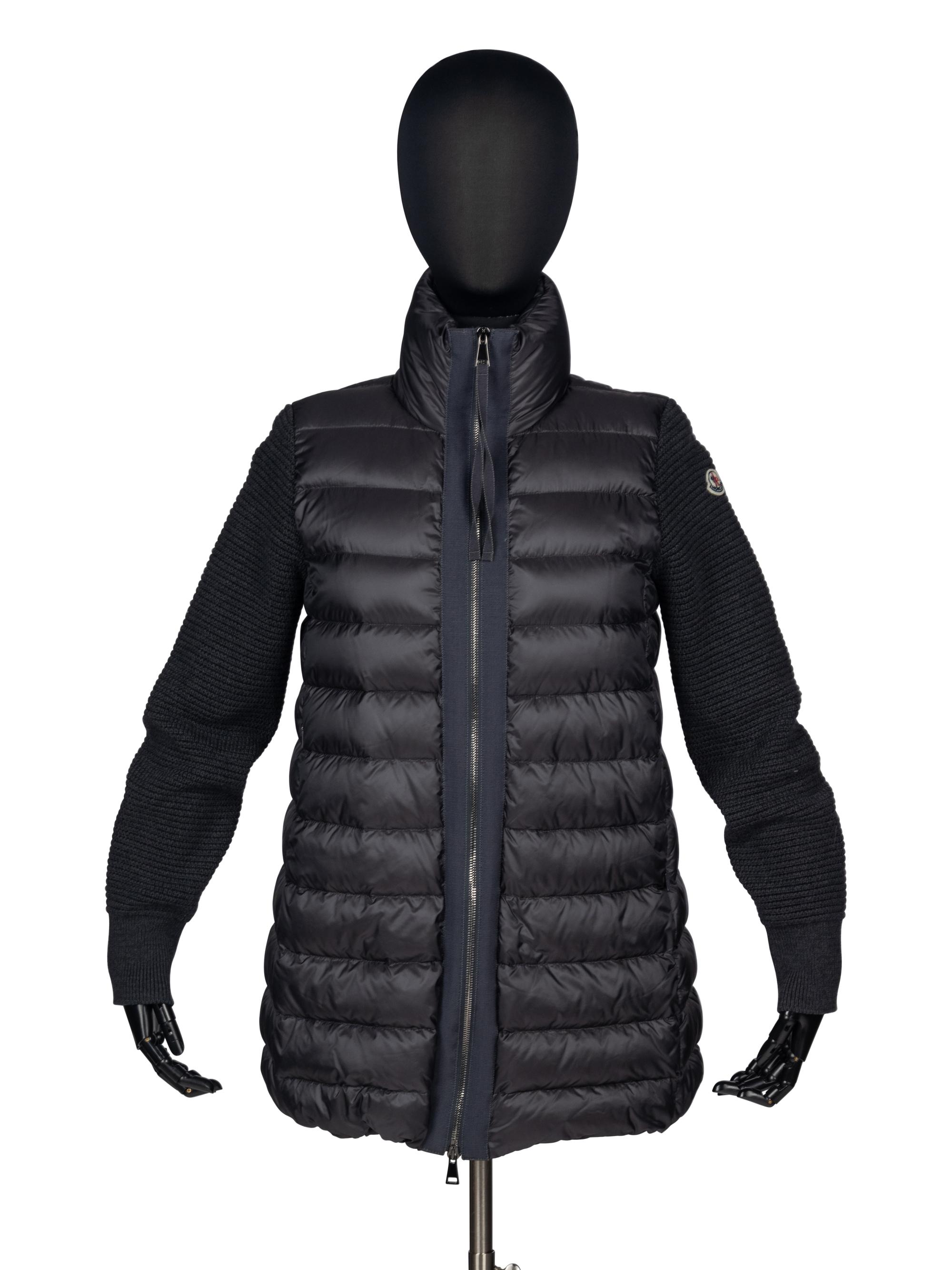Moncler Maglione Quilted Down & Knit Jacket