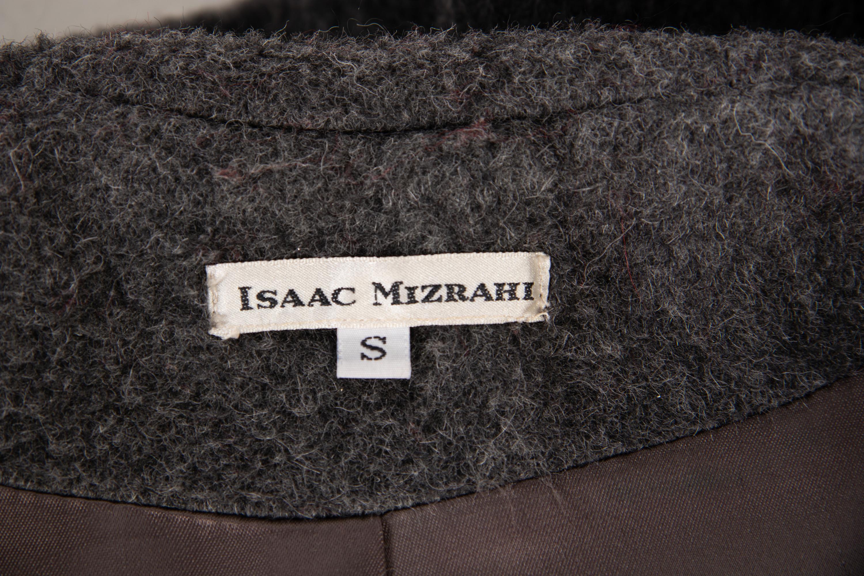 Isaac Mizrahi Fur Trimmed Parka Ensemble, 1990-2000s