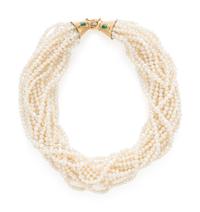 CULTURED PEARL TORSADE NECKLACE