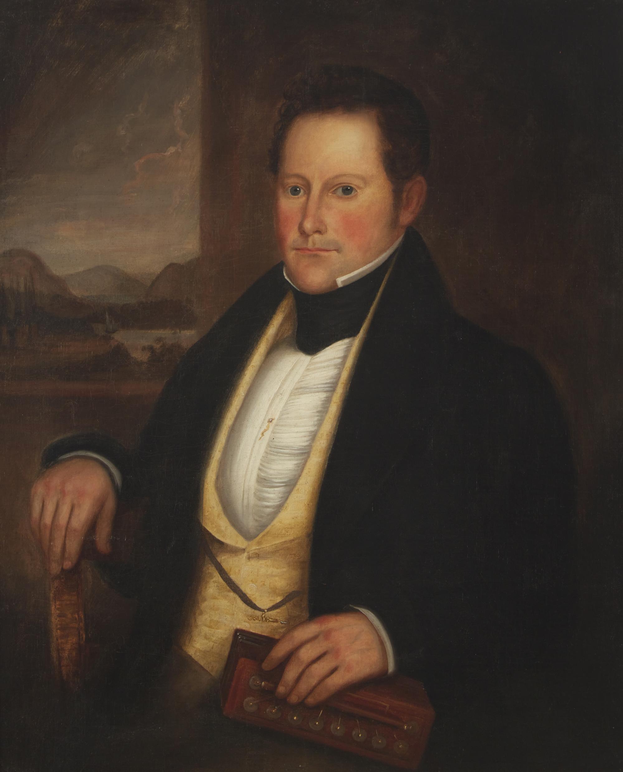 Orlando Hand Bears (1811-1851), Three Portraits: Members Of The Hendrick Family