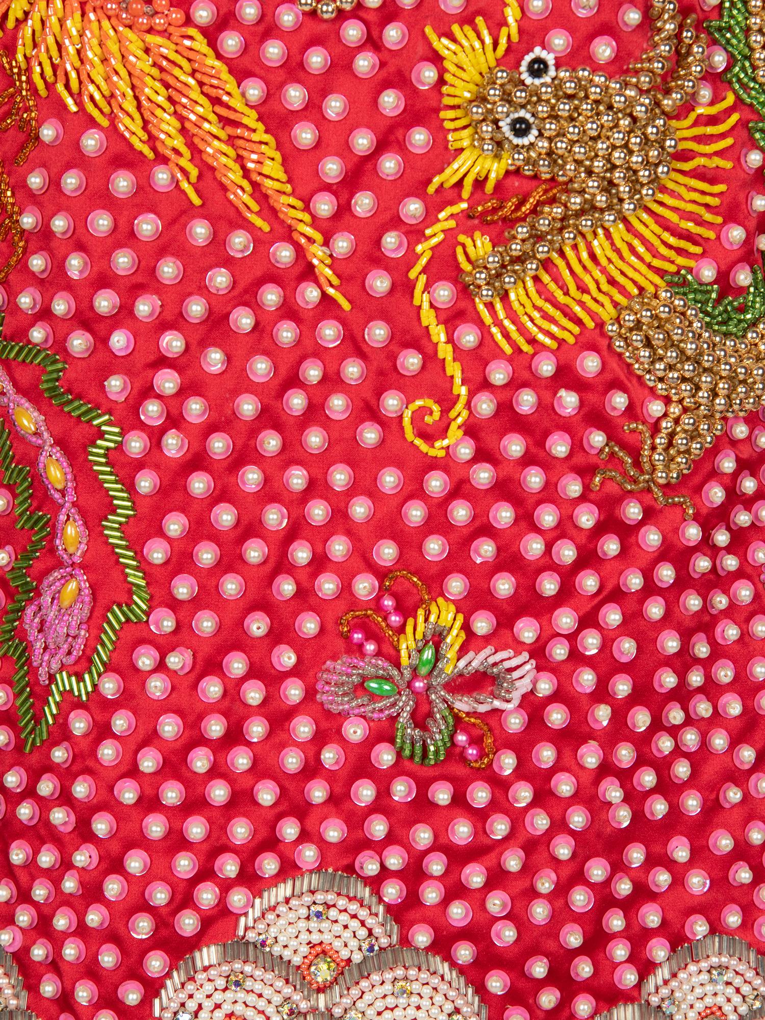 Custom Chinese Embellished Ensemble, Made for Roberta McCain