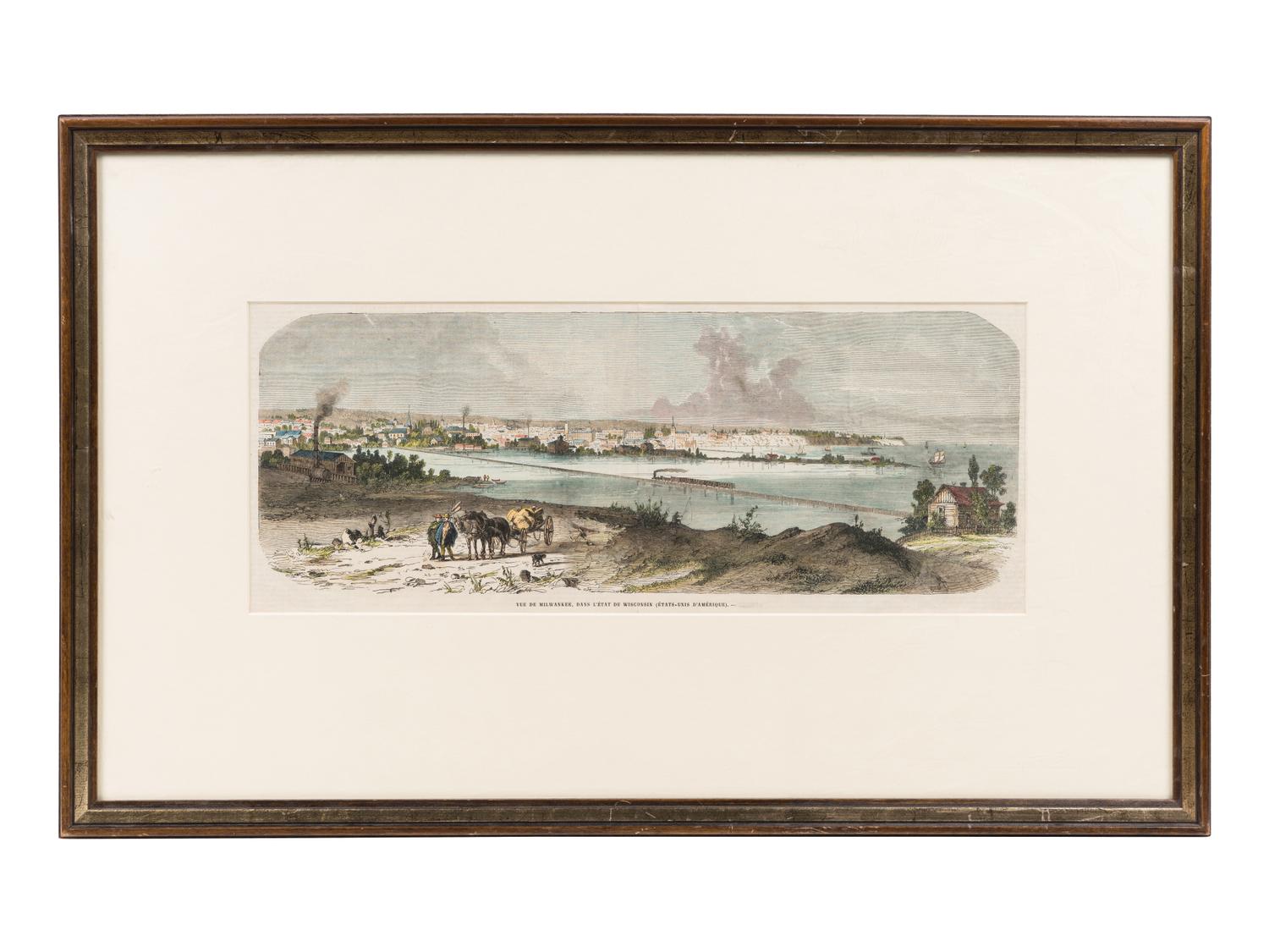 [MILWAUKEE]. A group of 6 prints, comprising:
