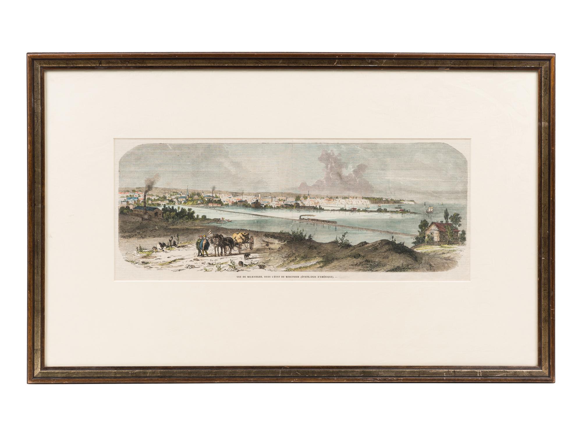 [MILWAUKEE]. A group of 6 prints, comprising: