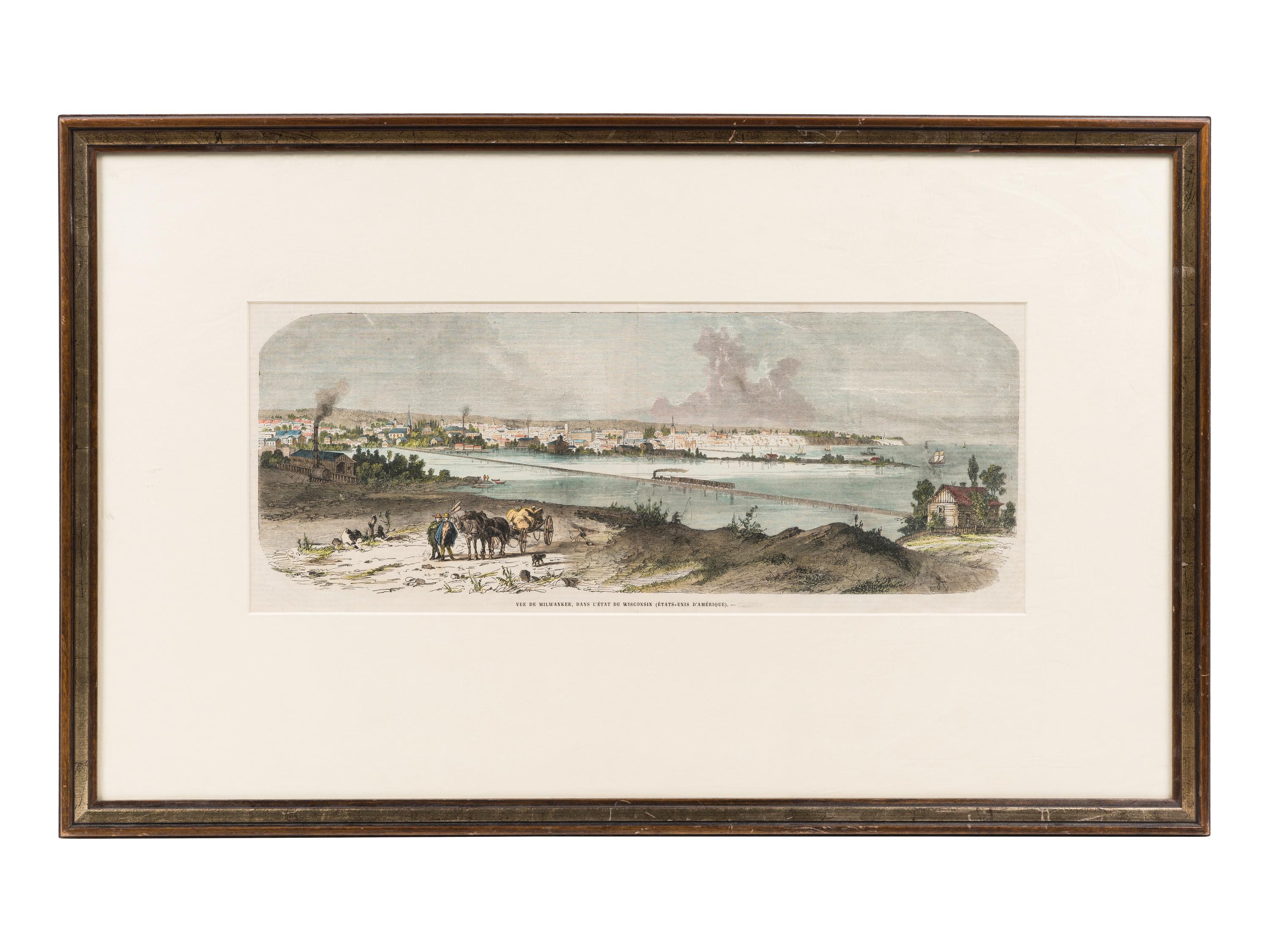 [MILWAUKEE]. A group of 6 prints, comprising: