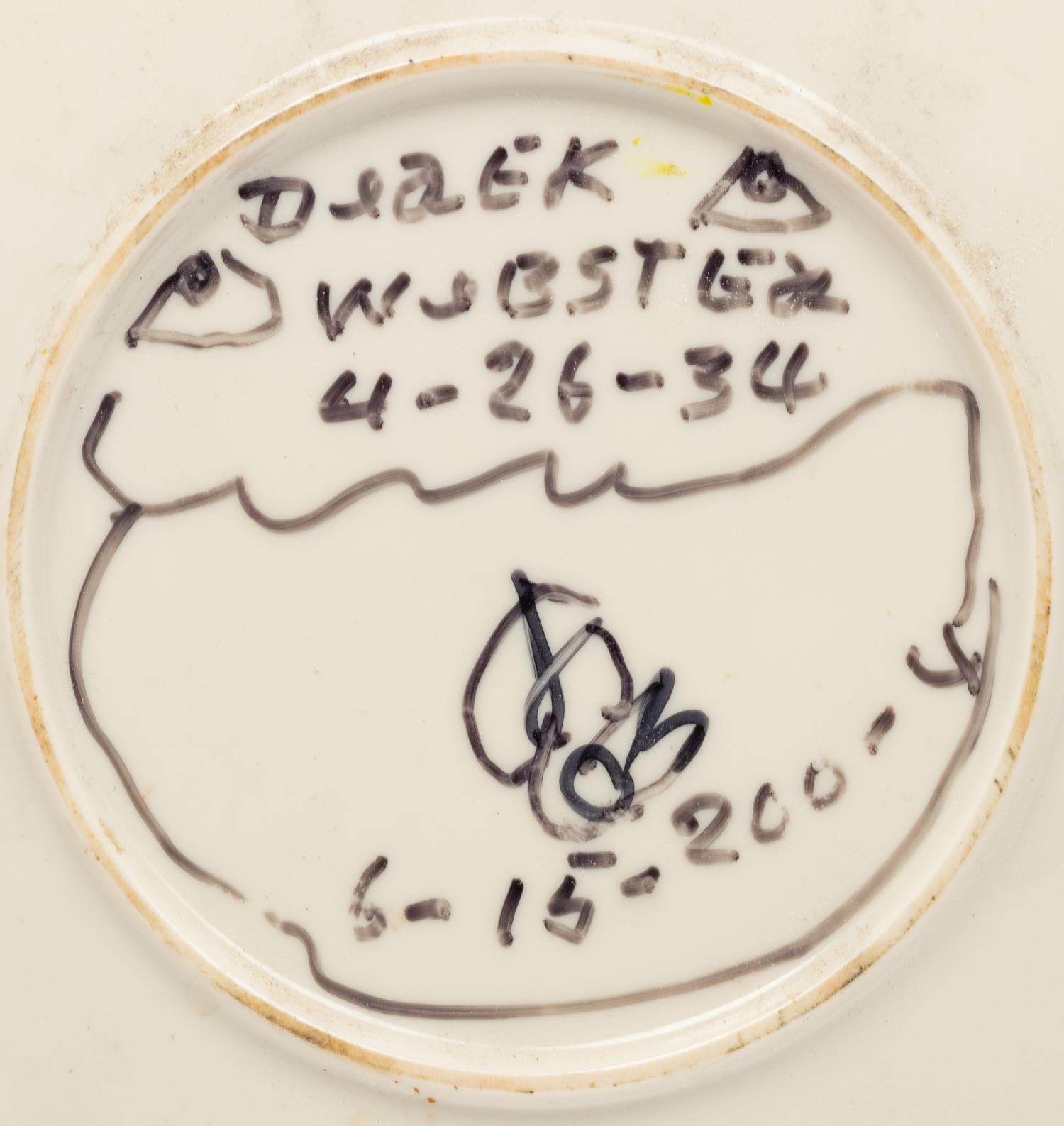 Untitled (Coca-Cola Plate)