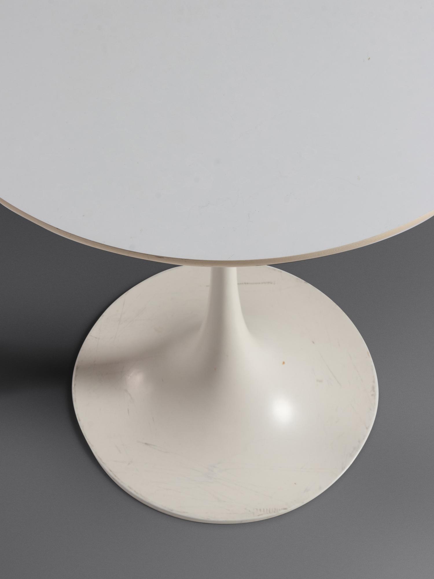 Set of Three Tulip Occasional Tables, model 163F Knoll, USA
