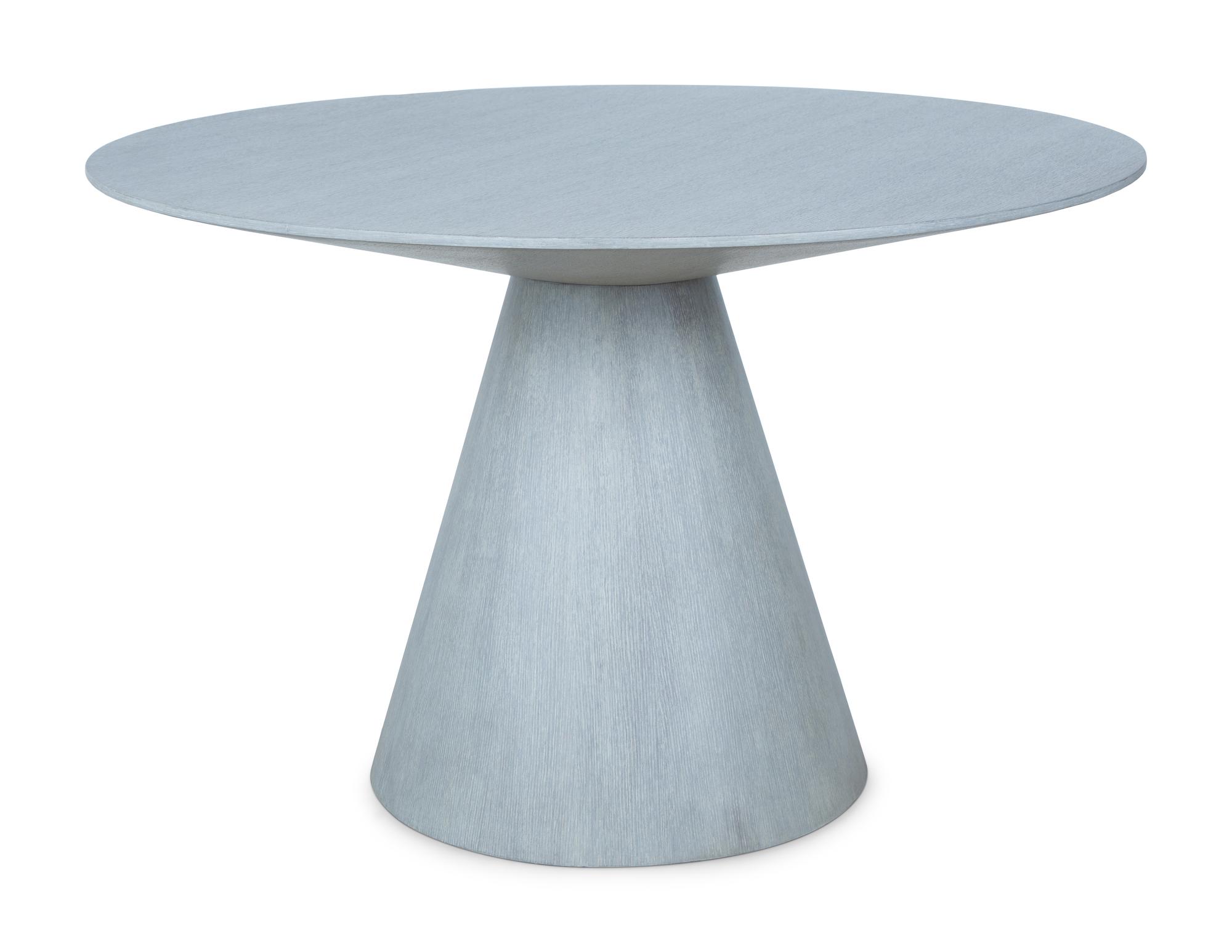A Contemporary Faux-Wood Center Table — 21ST CENTURY