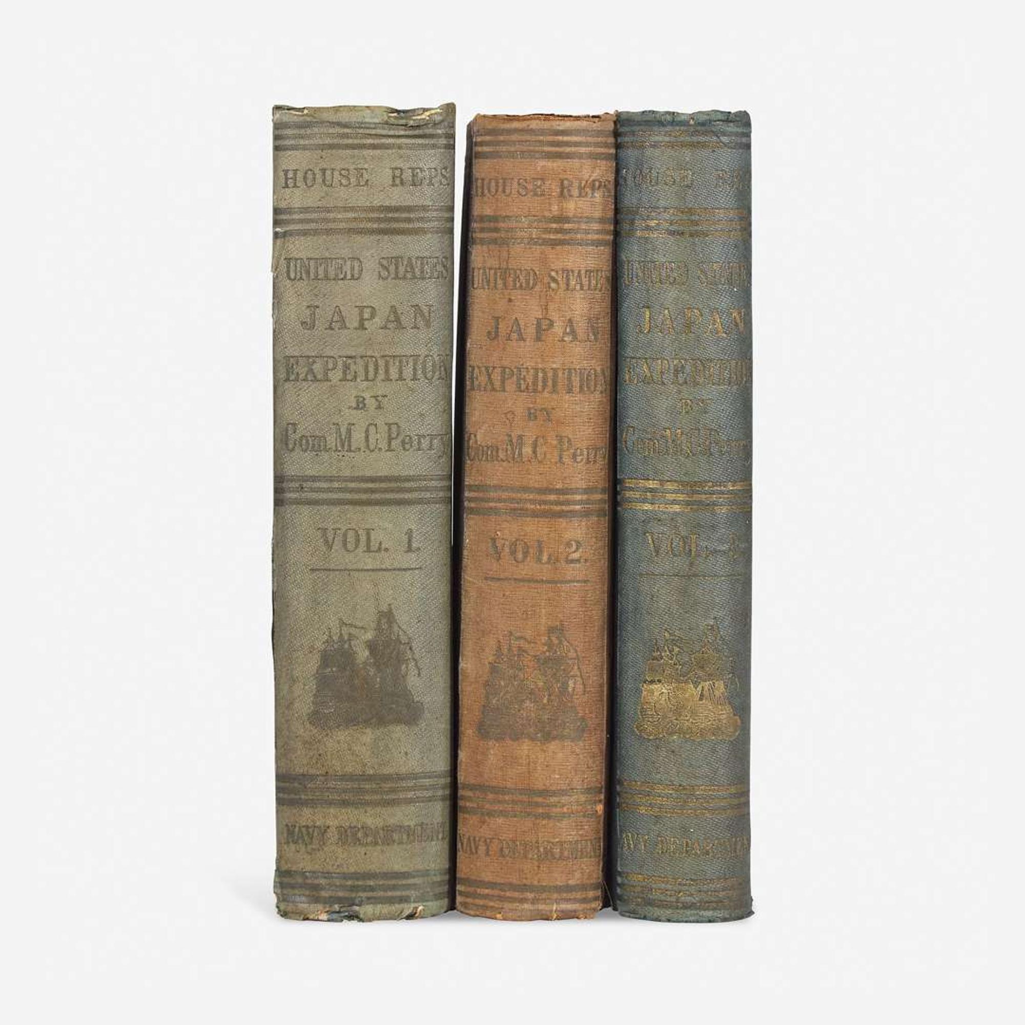 [Americana] [Perry, Commodore Matthew C.] Hawks, Francis L. Narrative of the Expedition of an American Squadron to the China Seas and Japan, Performed in the Years 1852, 1853, and 1854, Under the Command of Commodore M.C. Perry, United States Navy...