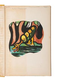 [POETRY]. CULLEN, Countee (1903-1946). SEBREE, Charles (1914-1985), illustrator. The Lost Zoo: The Animals That Missed the Ark . New York and London: Harper & Brothers, 1940.