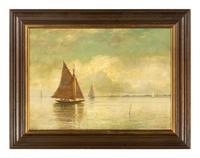 Sailboats in Bay