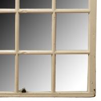 An Arch Topped Mirrored Window 45" W x 1.5" D x 62" H — United States, 20th Century
