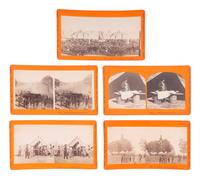 [CIVIL WAR]. A group of 23 stereoviews featuring significant locations and events throughout the war. Hartford, CT: Taylor & Huntington, ca 1890s.