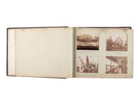 [EARLY PHOTOGRAPHY]. 3 albums documenting international travel. Ca 1892-1898.