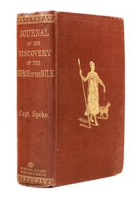 SPEKE, John Hanning (1827-1864). Journal of the Discovery of the Source of the Nile. Edinburgh and London, 1863. FIRST EDITION.