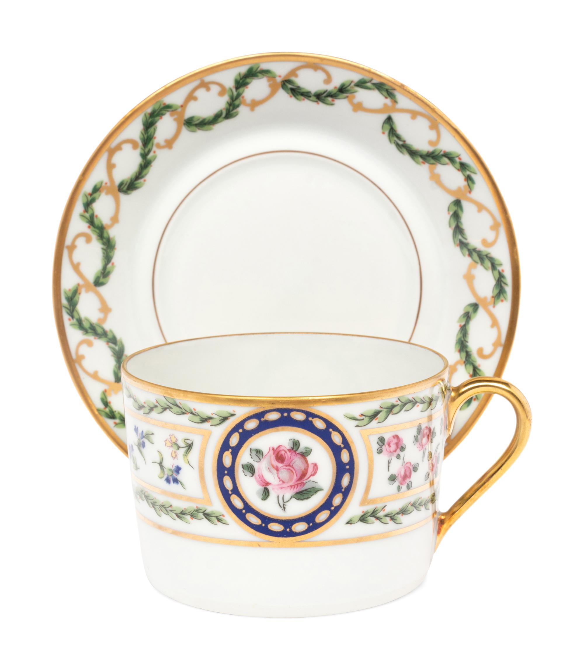A Haviland Limoges Louveciennes Porcelain Service