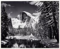 Ansel Adams (1902-1984) Half Dome, Merced River, Winter, Yosemite National Park, California, 1938