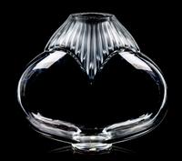 A Large Steuben Vase Height 10 3/8 inches.