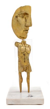 Artist Unknown (20th century) Untitled (Male Nude) bronze…