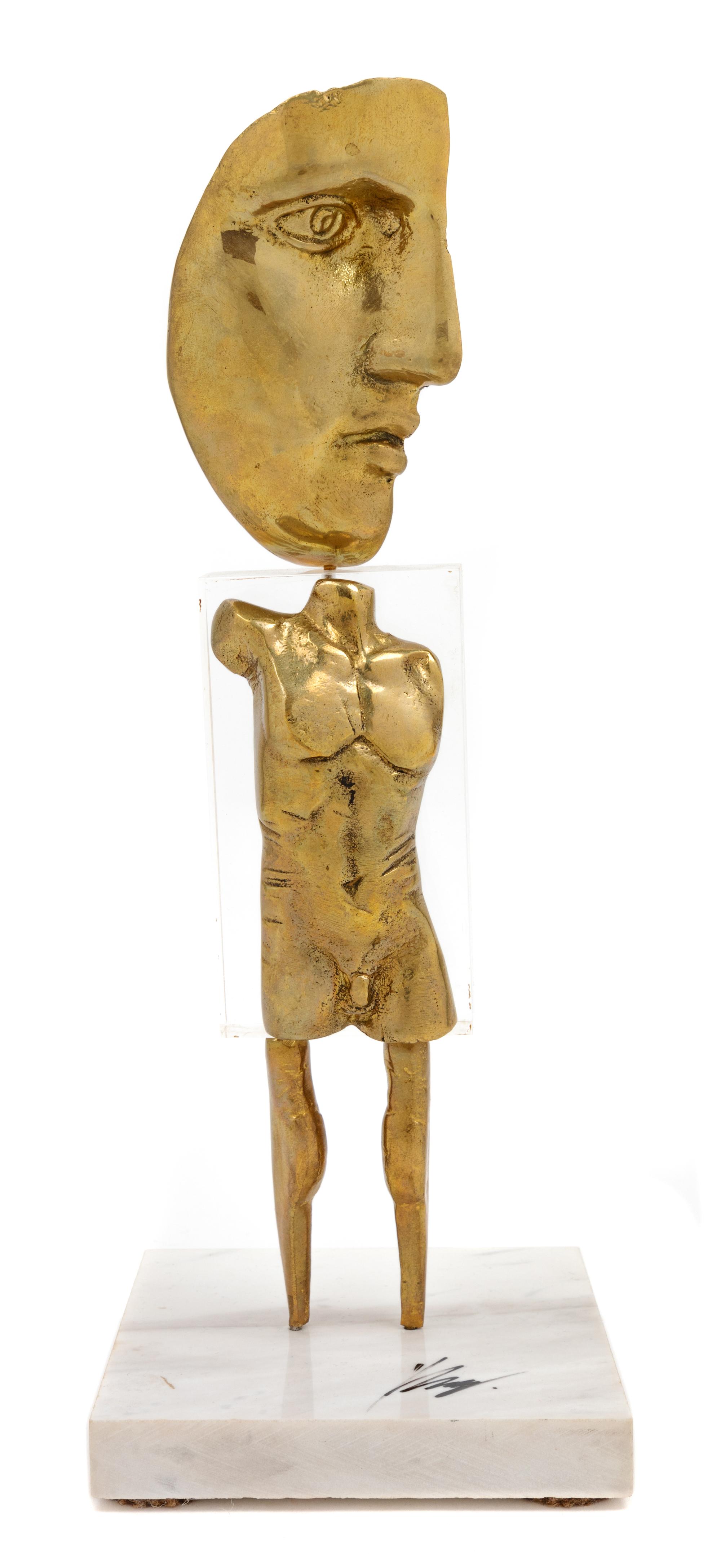 Artist Unknown (20th century) Untitled (Male Nude) bronze…