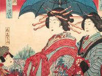 Isoda Koryūsai (1735-1790), Utagawa Kunichika (1835-1900) and One Other