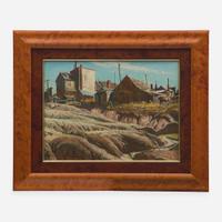 Ogden Minton Pleissner (American, 1905–1983) Western Town