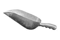 An Aluminum Scoop 15" W x 5.5" D x 5" H — United States, 20th Century