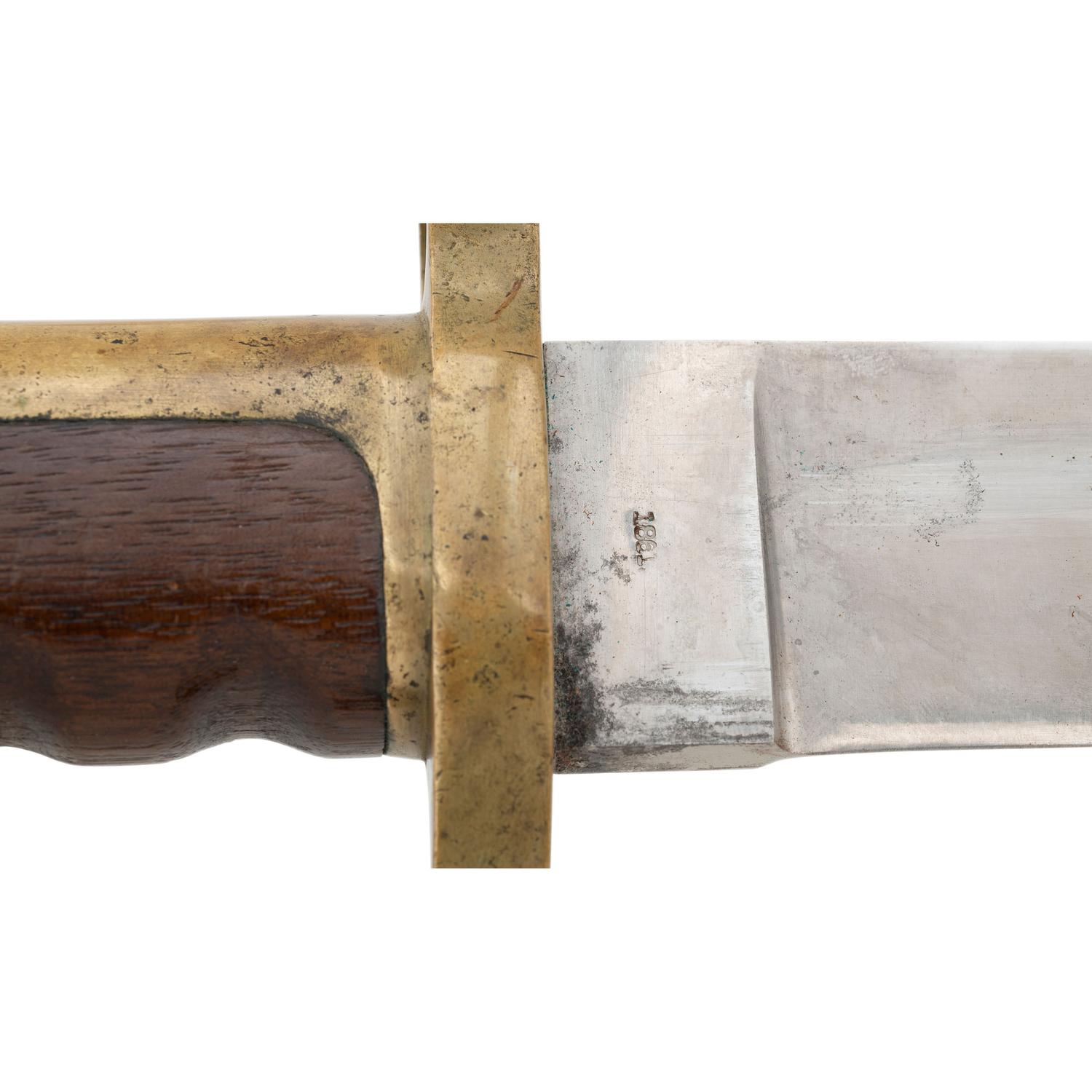 Rare 1861 Dated US Navy Dahlgren Bowie Bayonet
