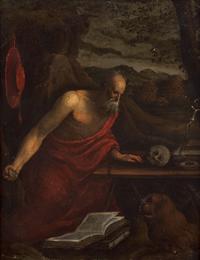 Circle of Jacopo Bassano (Italian, c. 1510-1592) — Saint Jerome