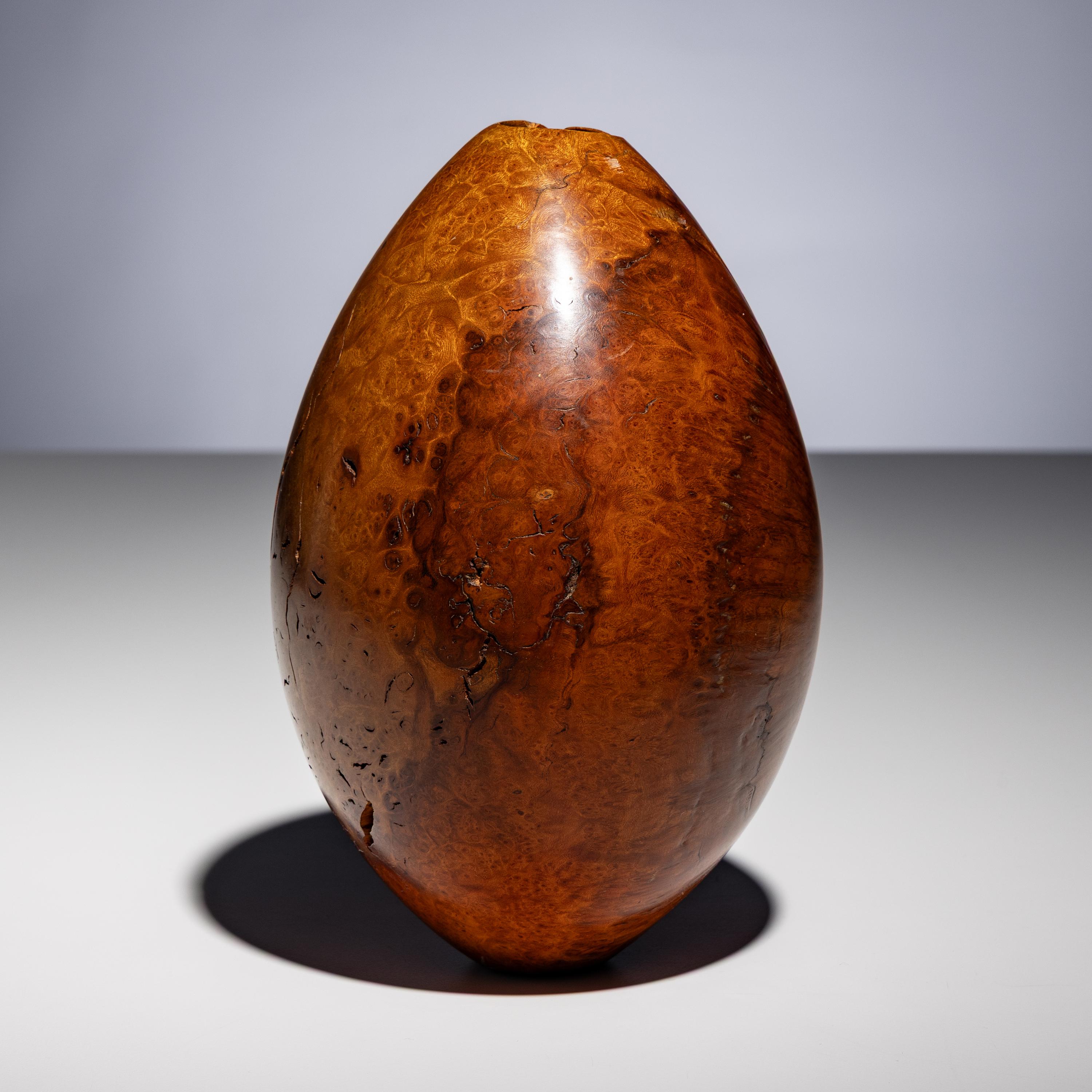 David Ellsworth (American, b. 1944) — Wild Cherry Burl Vase, 1981