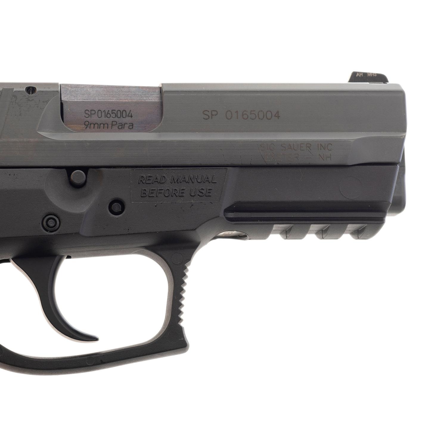 *Sig Sauer SP2022 with Night Sights in Box with Accessories