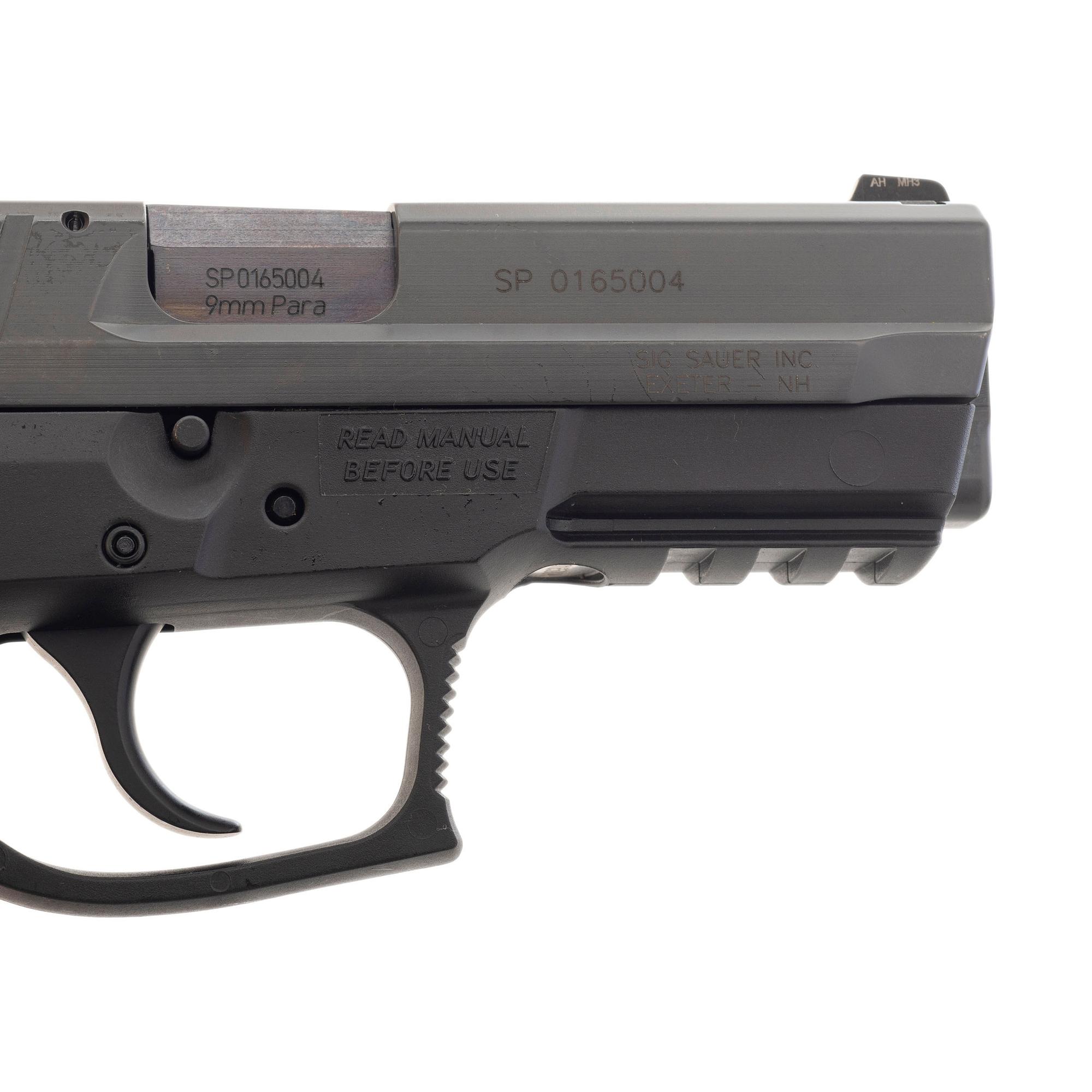 *Sig Sauer SP2022 with Night Sights in Box with Accessories