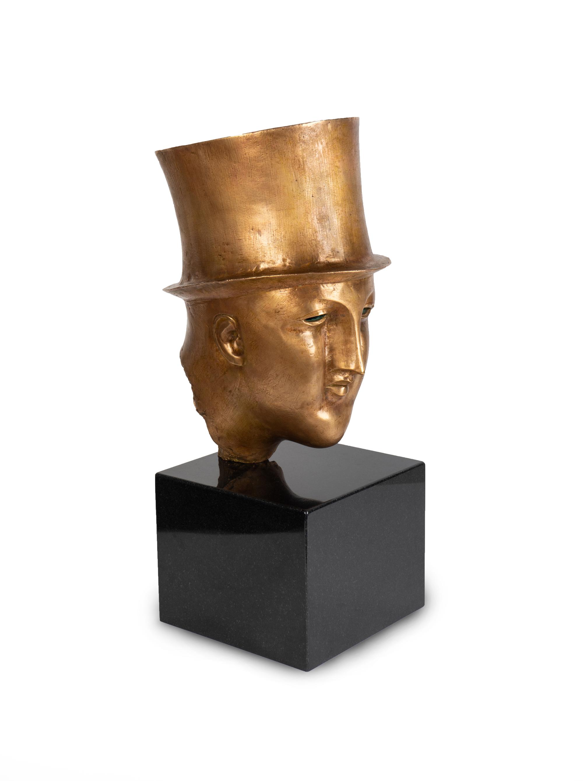 Head of a Man in a Top Hat