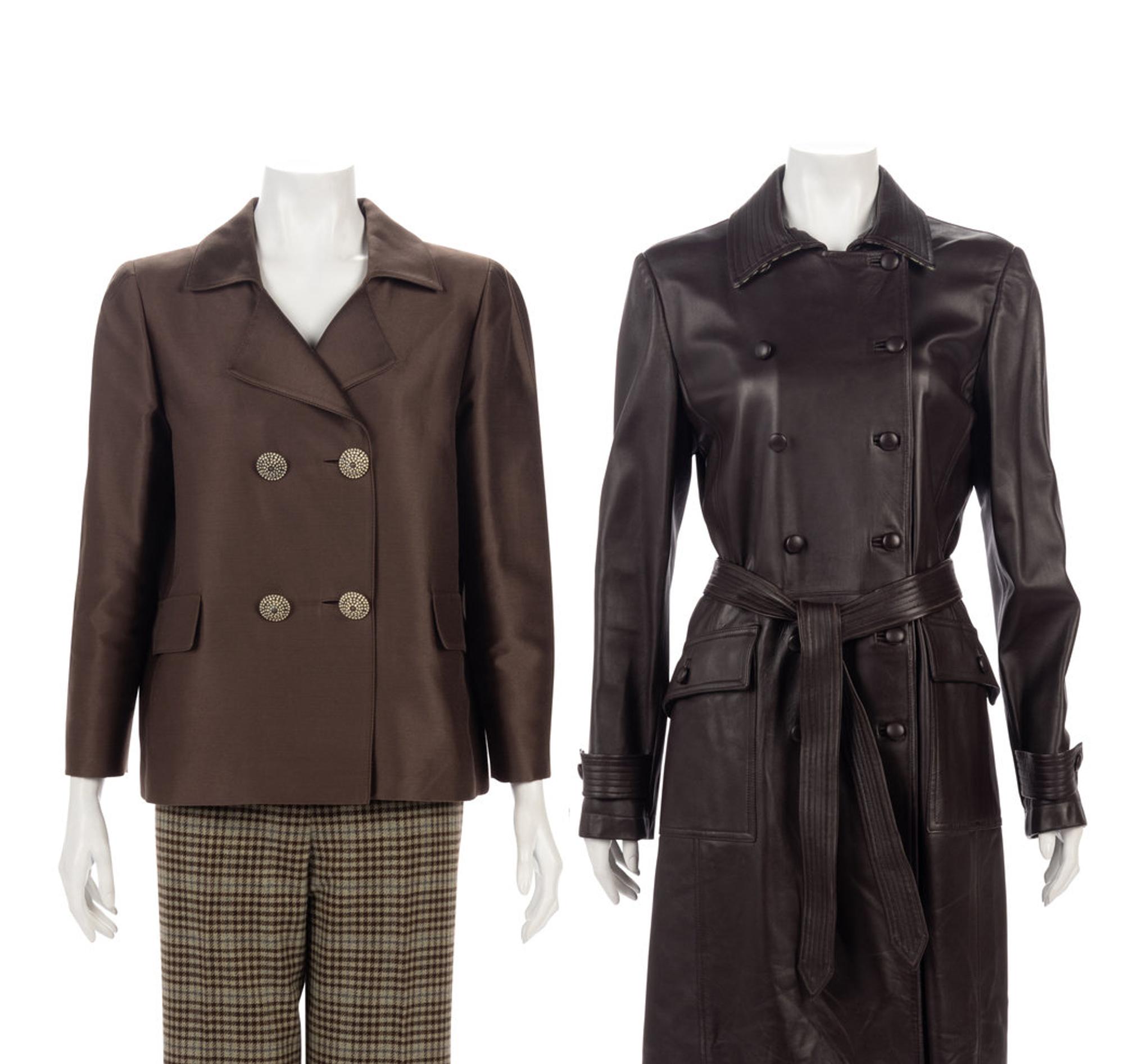Two Oscar de la Renta Jackets and One Pair of Pants