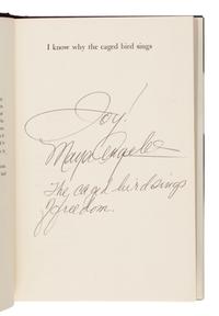 Angelou, Maya (1928-2014). I Know Why the Caged Bird Sings . New York: Random House, 1969.