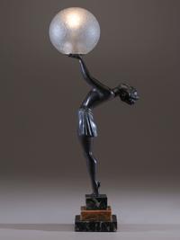 Art Deco Figural Lamp