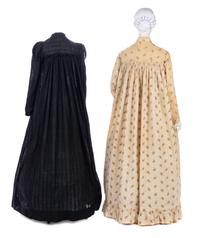 Two Cotton Day/Home Dresses, 1890s
