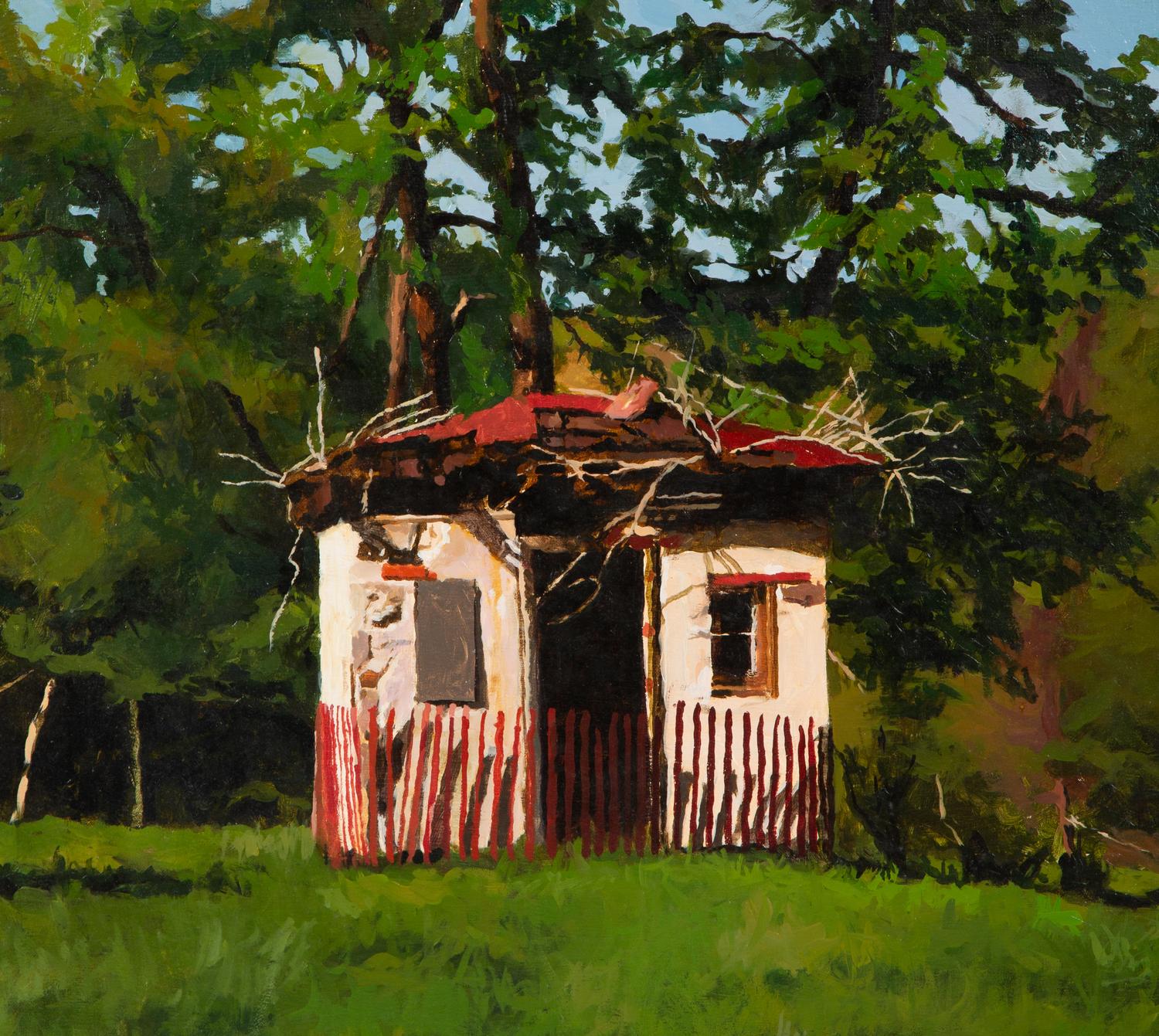 Untitled 'Cottage in a Landscape"