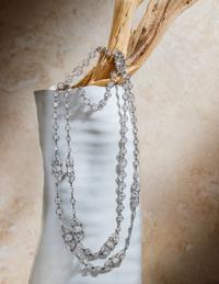 EDWARDIAN, DIAMOND GARLAND NECKLACE